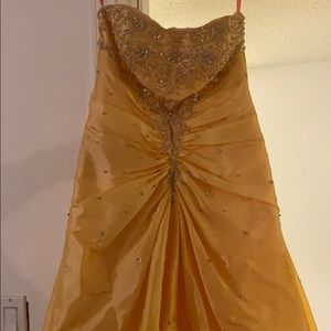 Bell inspired prom dress